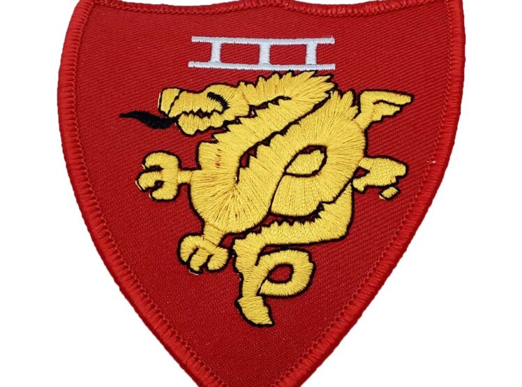 3rd Marine Amphibious Force Patch – No Hook and Loop