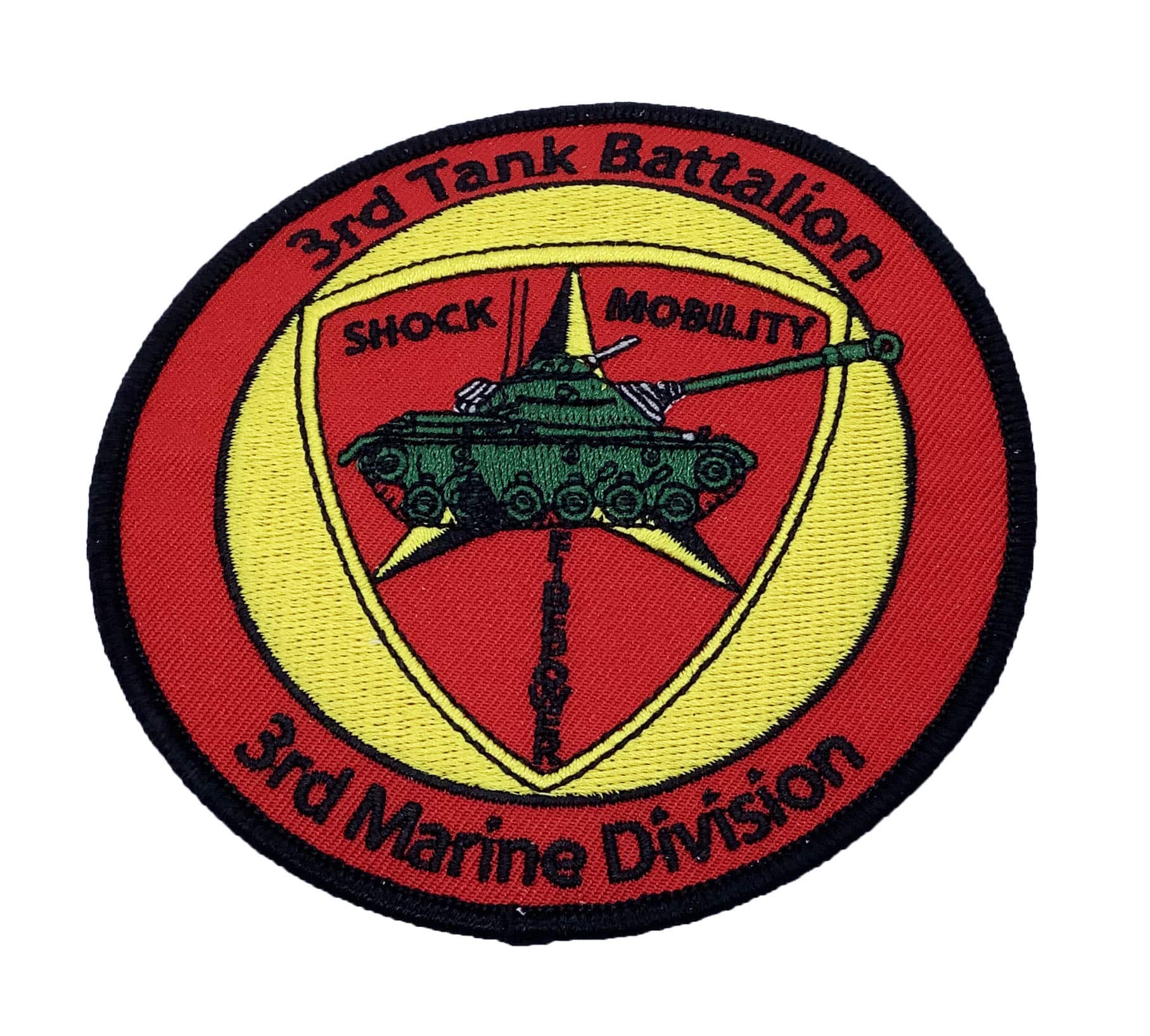  4th Armored Division Morale Patch Tactical Military by