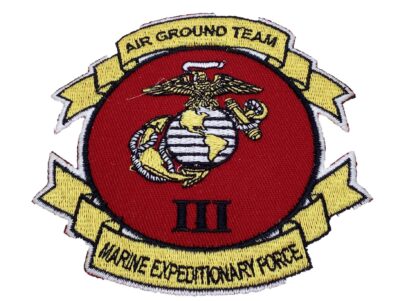 3rd Marine Expeditionary Force Patch – No Hook and Loop