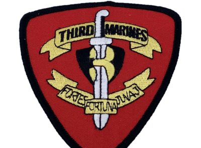 3rd Marines Patch – No Hook and Loop
