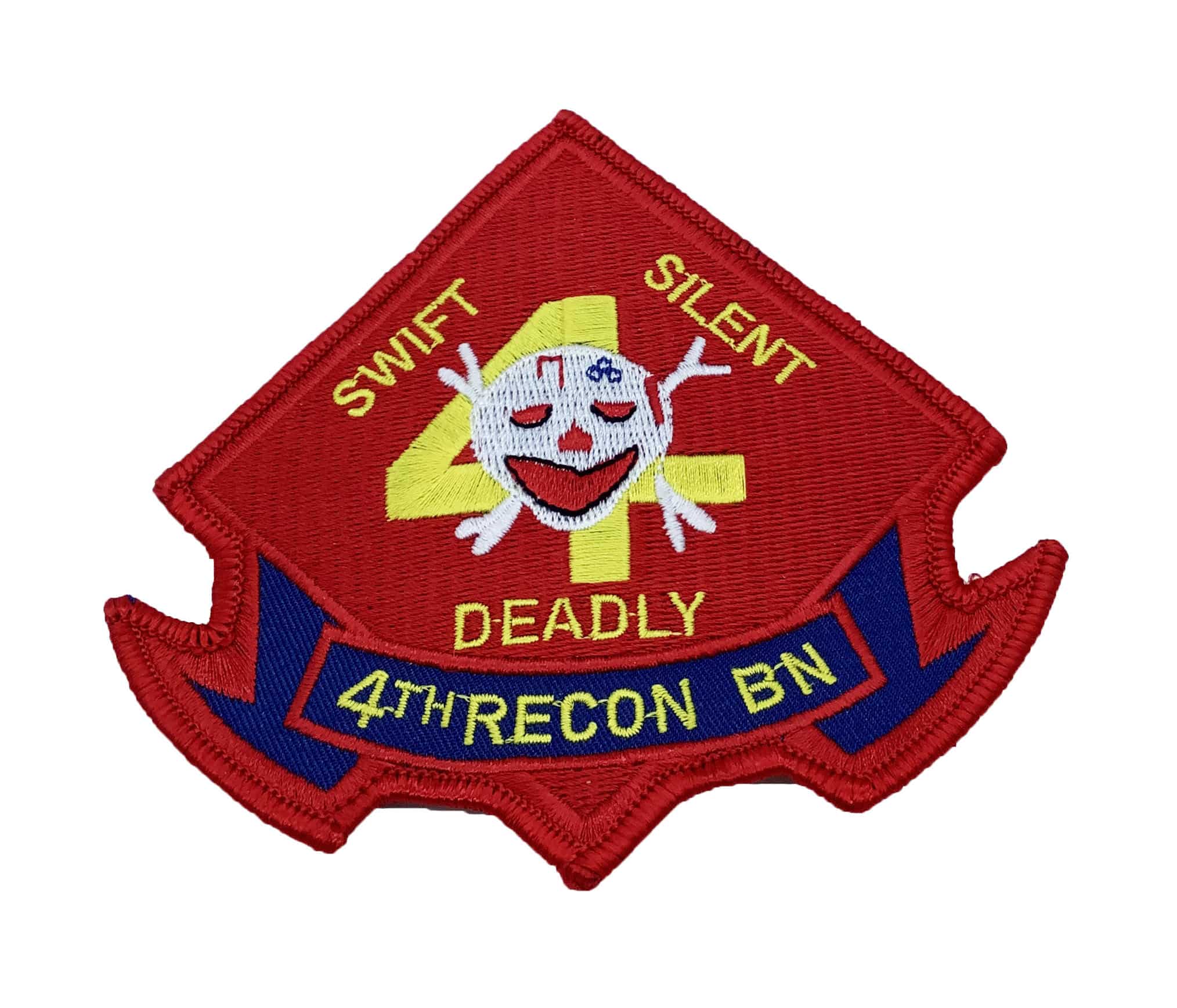 4th Recon Bn Marines Patch – No Hook and Loop