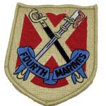 4th Marines Patch – No Hook and Loop
