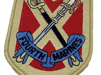 4th Marines Patch – No Hook and Loop