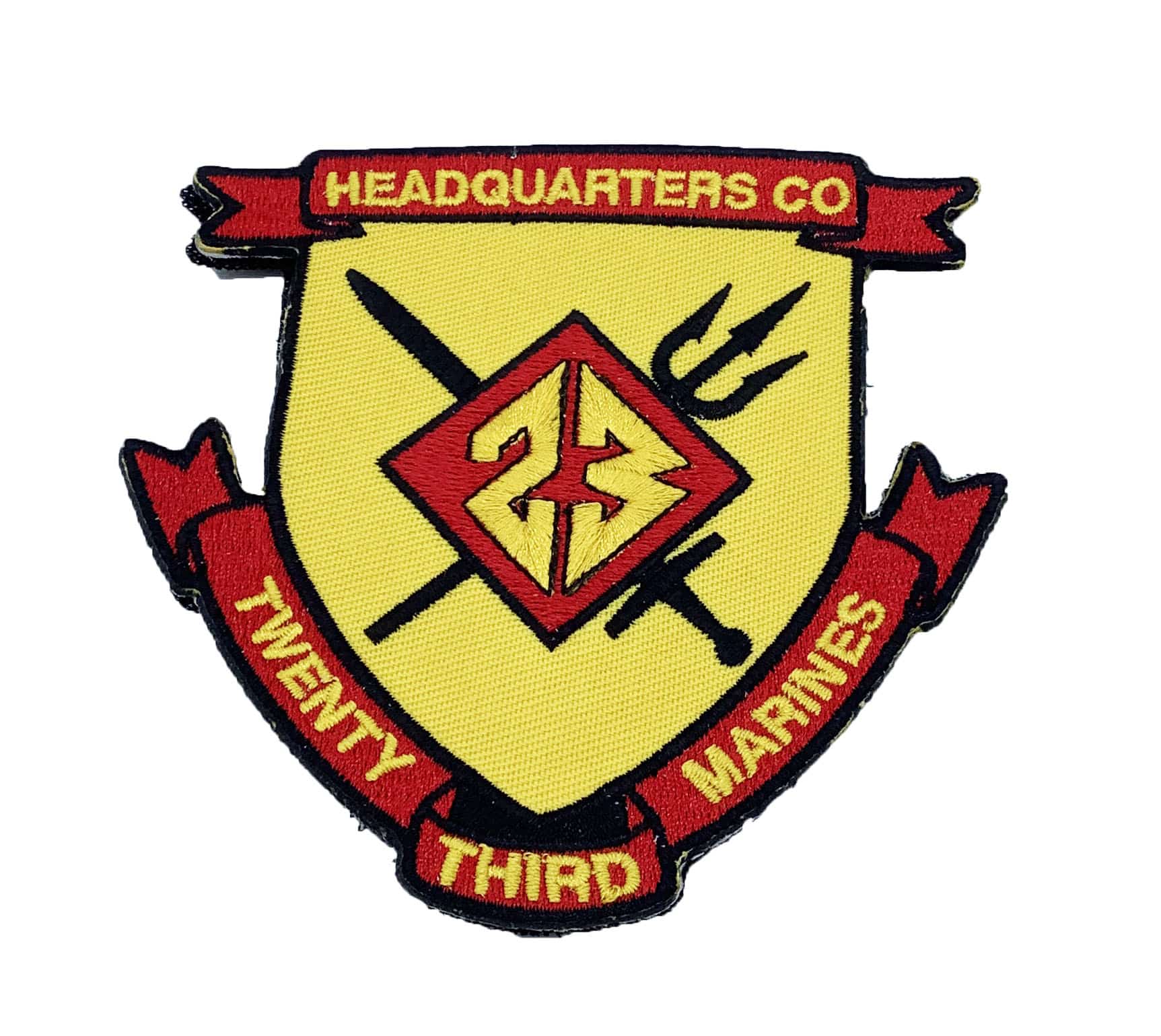 HQS Headquarters Squadron 26 USMC Marine Corps Squadron  Base Patch 