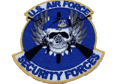 USAF Security Patch 2.5 inch - Plastic Backing