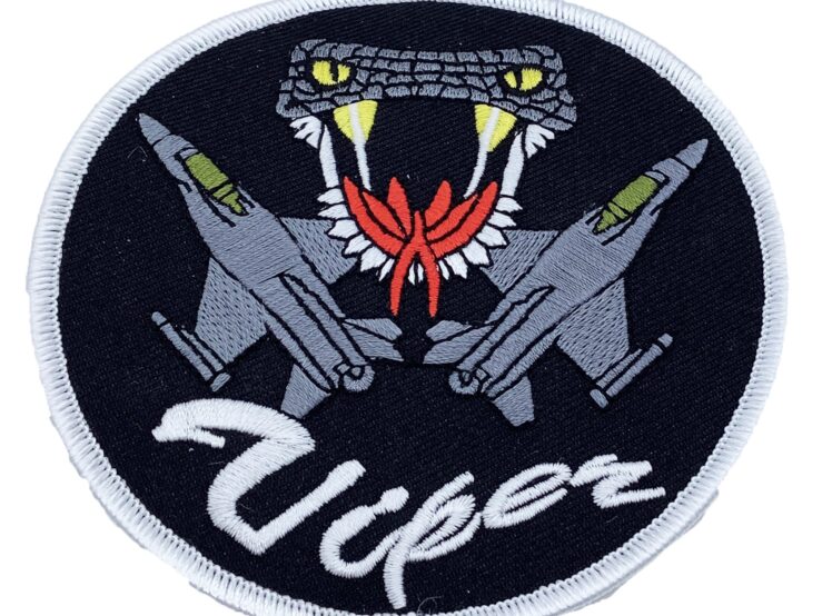 F-16 Viper Patch – Plastic Backing