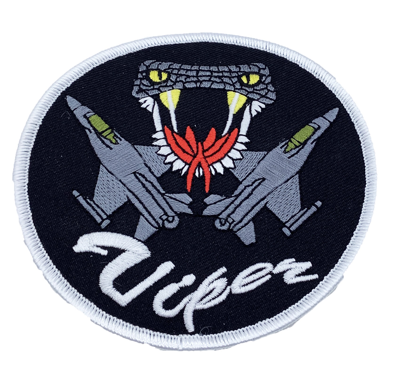 F-16 Viper Patch – Plastic Backing
