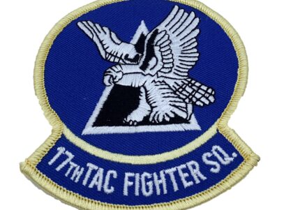 17th Tactical Fighter Squadron Patch – Plastic Backing
