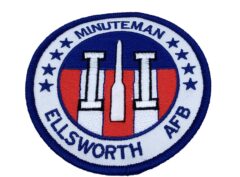 Ellsworth AFB Minuteman Patch – Plastic Backing
