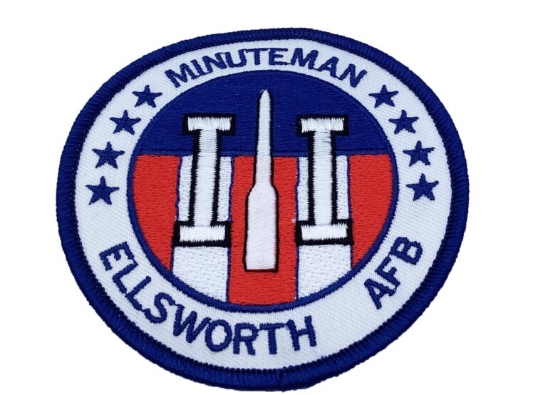 Ellsworth AFB Minuteman Patch – Plastic Backing