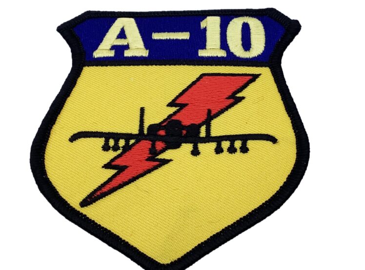 A-10 Patch – Plastic Backing
