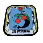 USS Pasadena SSN-752 Patch – Plastic Backing