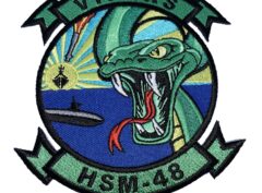 HSM-48 Vipers Patch – Plastic Backing