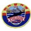USS Tucson SSN-770 Patch – Plastic Backing