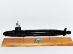 USS Vermont Block IV (SSN-792) Submarine Model,US Navy,20″,Mahogany, Virginia Class Block IV