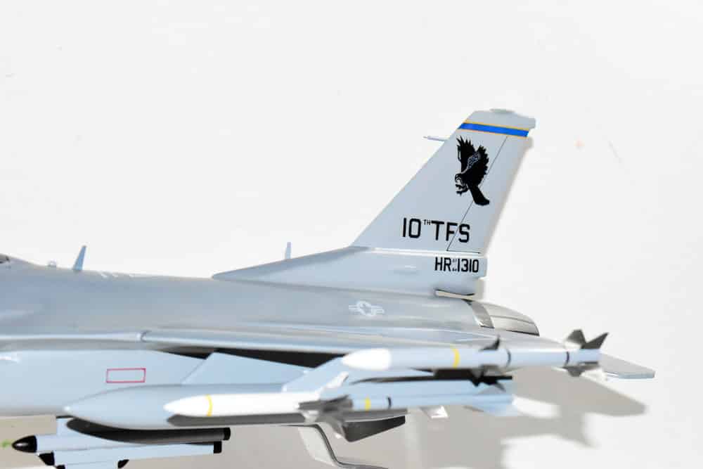 10th Tactical Fighter Squadron F-16 Fighting Falcon Model