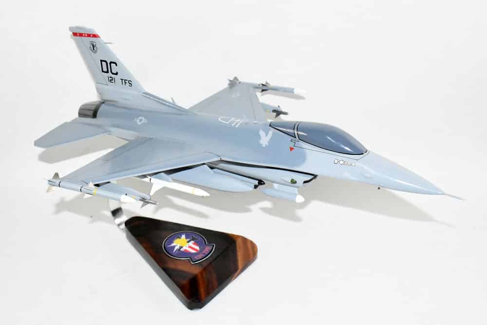 121st Tactical Fighter Squadron F-16 Fighting Falcon Model