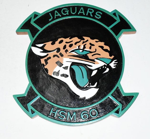 HSM-60 Jaguars Plaque