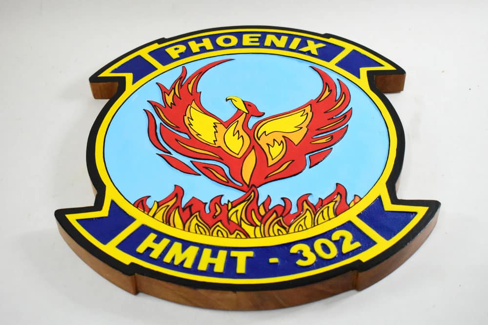 HMHT-302 Phoenix Plaque