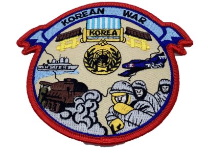Korean War Patch – No Hook and Loop