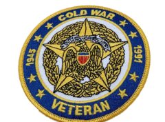Cold War Veteran Patch – No Hook and Loop