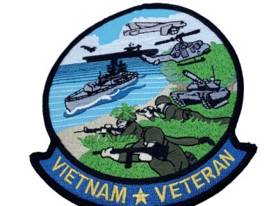 Vietnam War Patch – No Hook and Loop