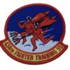 434th Fighter Training Squadron Patch – With hook and loop
