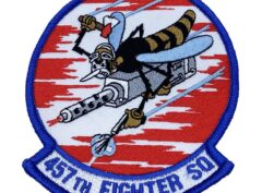 457th Fighter Squadron Patch – With hook and loop
