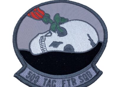 509th Tactical Fighter Squadron Patch – Plastic Backing