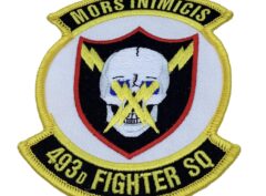 493d Fighter Squadron Patch – Plastic Backing