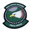 555th Fighter Squadron Patch – Plastic Backing