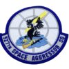 527th Space Aggressor Squadron Patch – Plastic Backing