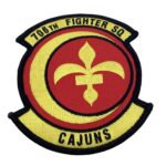 706th Fighter Squadron Patch – Plastic Backing