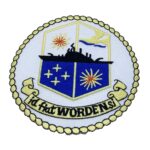 USS Worden CG-18 Patch – With hook and loop