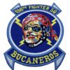 198th Fighter Squadron Patch – Plastic Backing