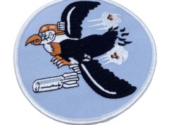 511th Tactical Fighter Squadron Patch – Plastic Backing