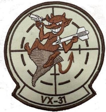 VX-31 Dust Devils Desert Tan Patch – With Hook and Loop