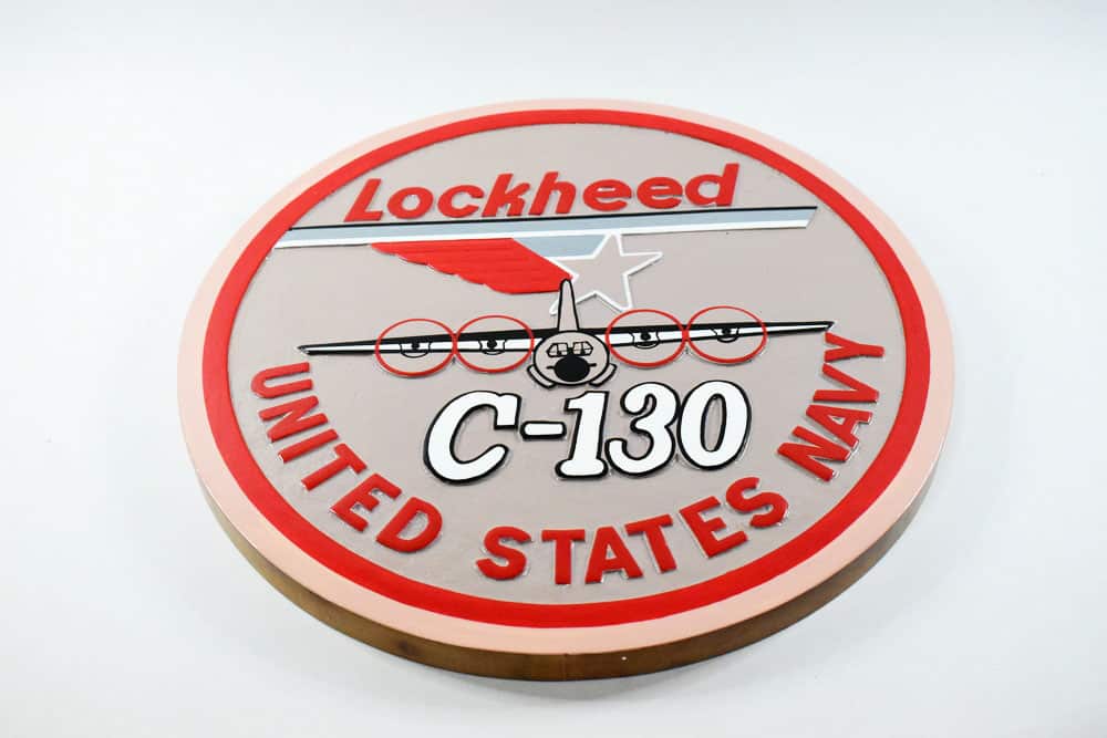 C-130 US Navy Plaque