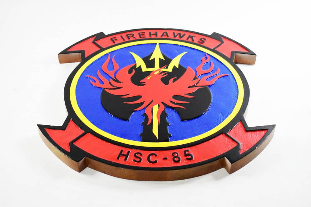 HSC-85 Firebirds Plaque