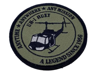 UH-1 Huey A Legend Since 1956 Green Patch - Hook and Loop