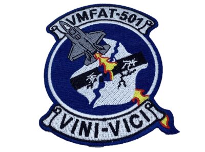 VMFAT-501 Warlords (Full Color) Patch- With Hook and Loop