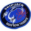 USS Skipjack SSN-585 Patch – Plastic Backing