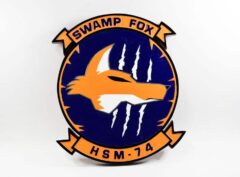 HSM-74 Swamp Fox Plaque