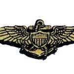 Naval Aviator Wings Patch – With Hook and Loop