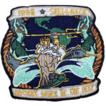 USS Eisenhower CVN-69 Iron Shellback Patch – With Hook and Loop
