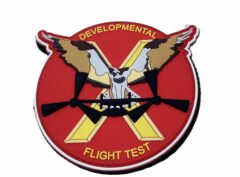 V-22 Developmental Flight Test PVC Patch – With Hook and Loop