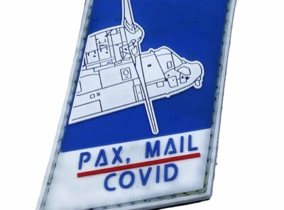 V-22 Postal PVC Patch – With Hook and Loop