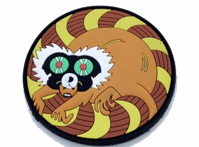 VAW-117 Wallbangers Lemur Friday PVC Patch – With Hook and Loop