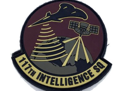 117th Intelligence Squadron PVC Patch – With Hook and Loop