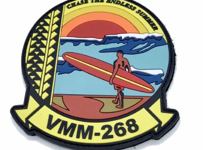 VMM-268 Red Dragons Friday 2021 PVC Patch – With Hook and Loop